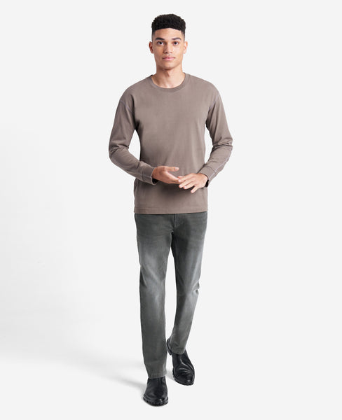 Cowvintage Grey Men Jeans Stretch Classic Denim Pants Male Fit Trouser Grey  : : Clothing, Shoes & Accessories