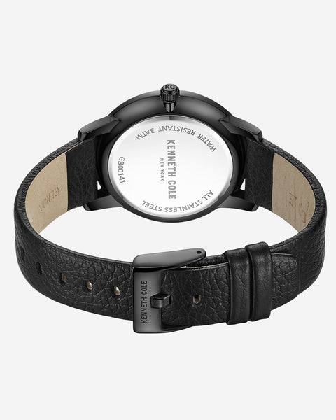 Modern Classic Leather Strap Watch