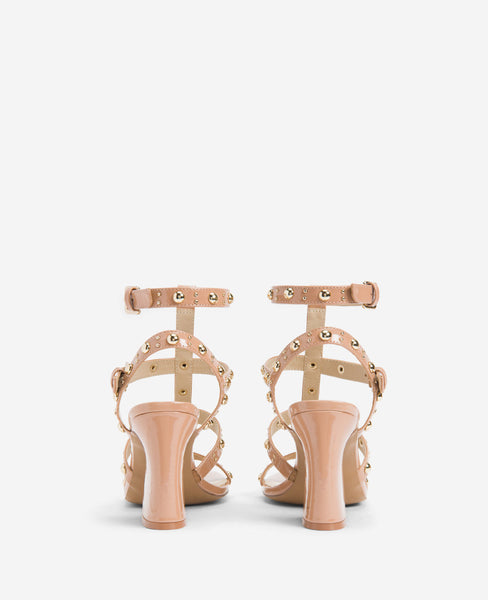 Sapha Studded Block Heel Sandal Kenneth Cole