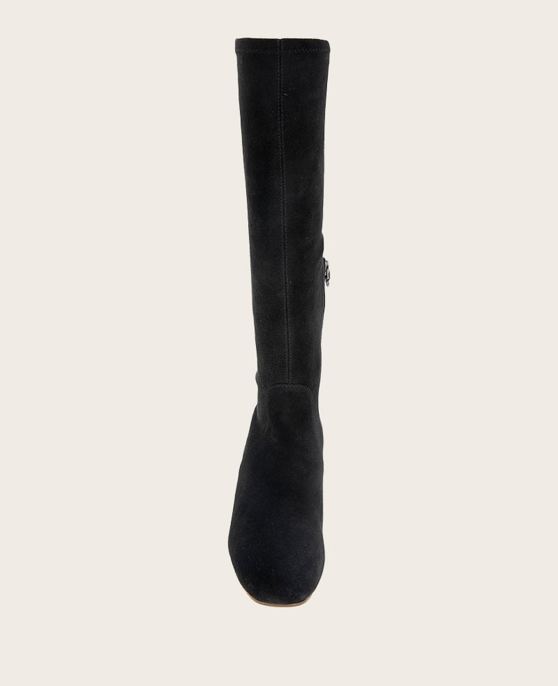 GENTLE SOUS - Emily Mirco Suede Stretch Boot