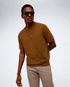 Short Sleeve Polo Sweater