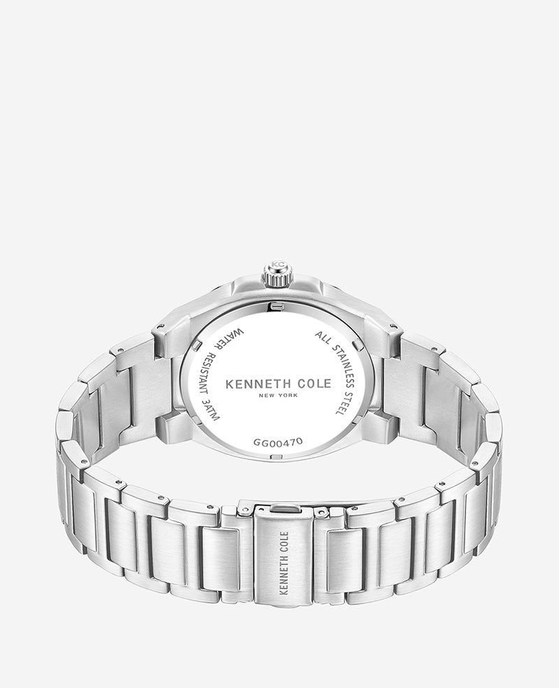 Modern Classic Stainless Steel Watch