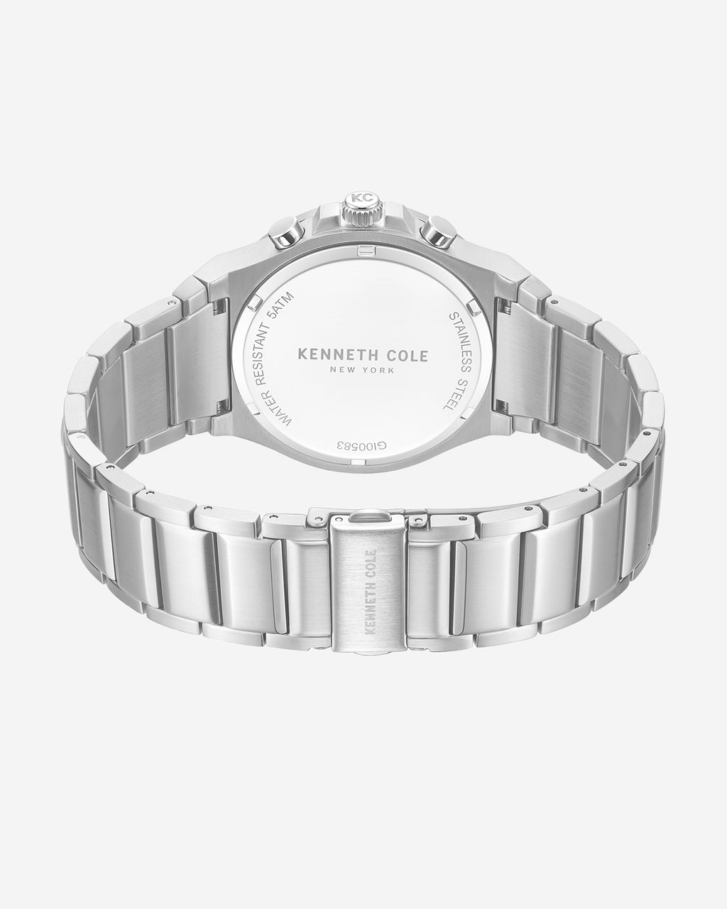 Kenneth Cole Classic Bracelet Watch With Date Disc