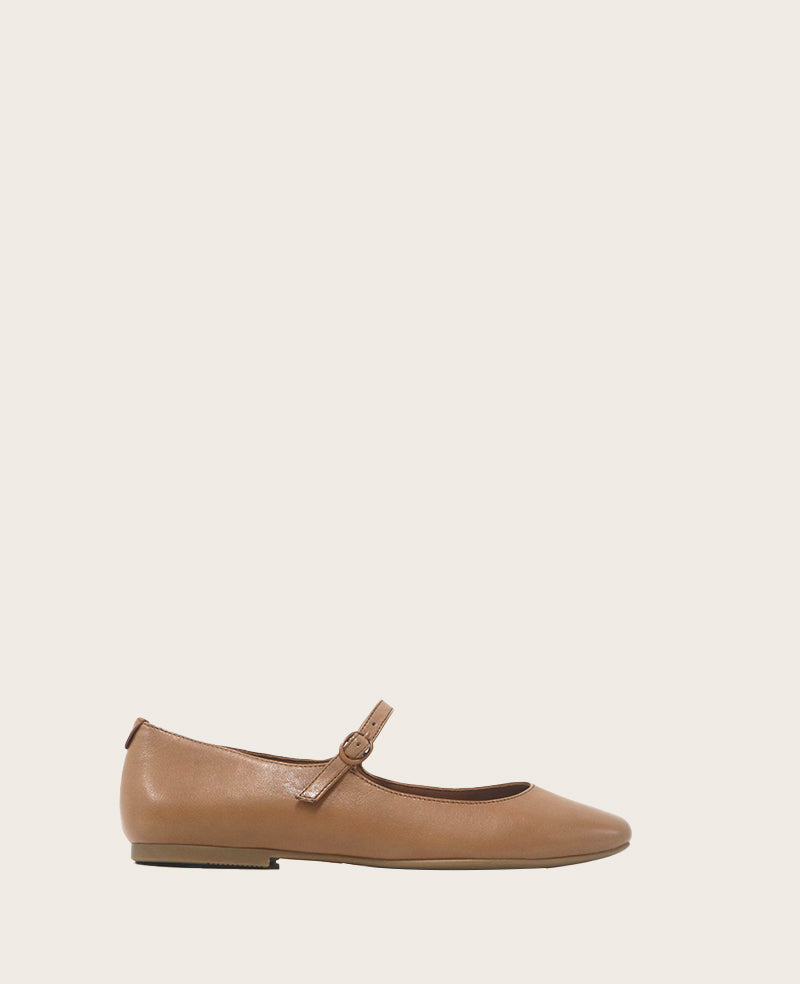 GENTLE SOULS Wynona Leather Mary Jane Ballet Flat Kenneth Cole