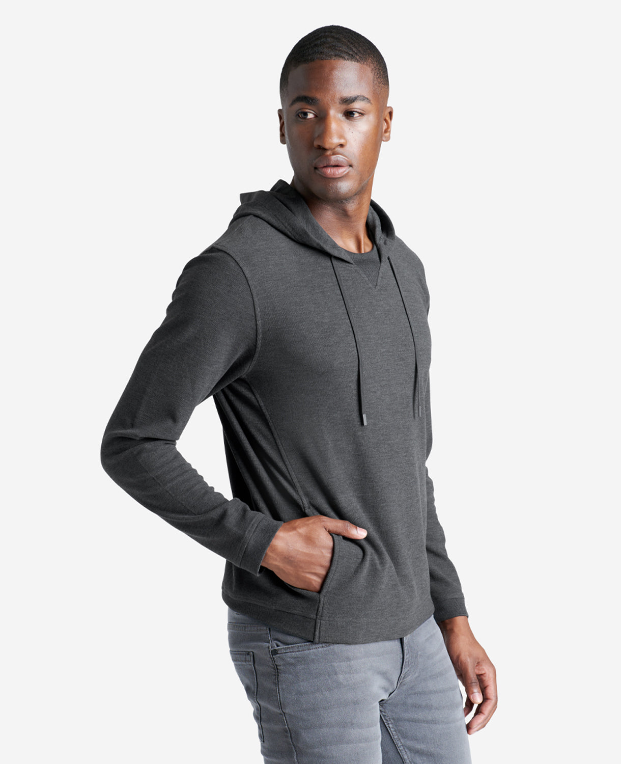 Pullover Knit Hoodie Sweater | Kenneth Cole