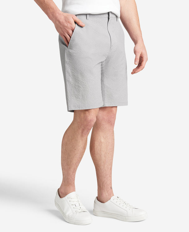 PUREtec cool™ Stretch Linen Cotton E-Waist 7 Inseam Shorts