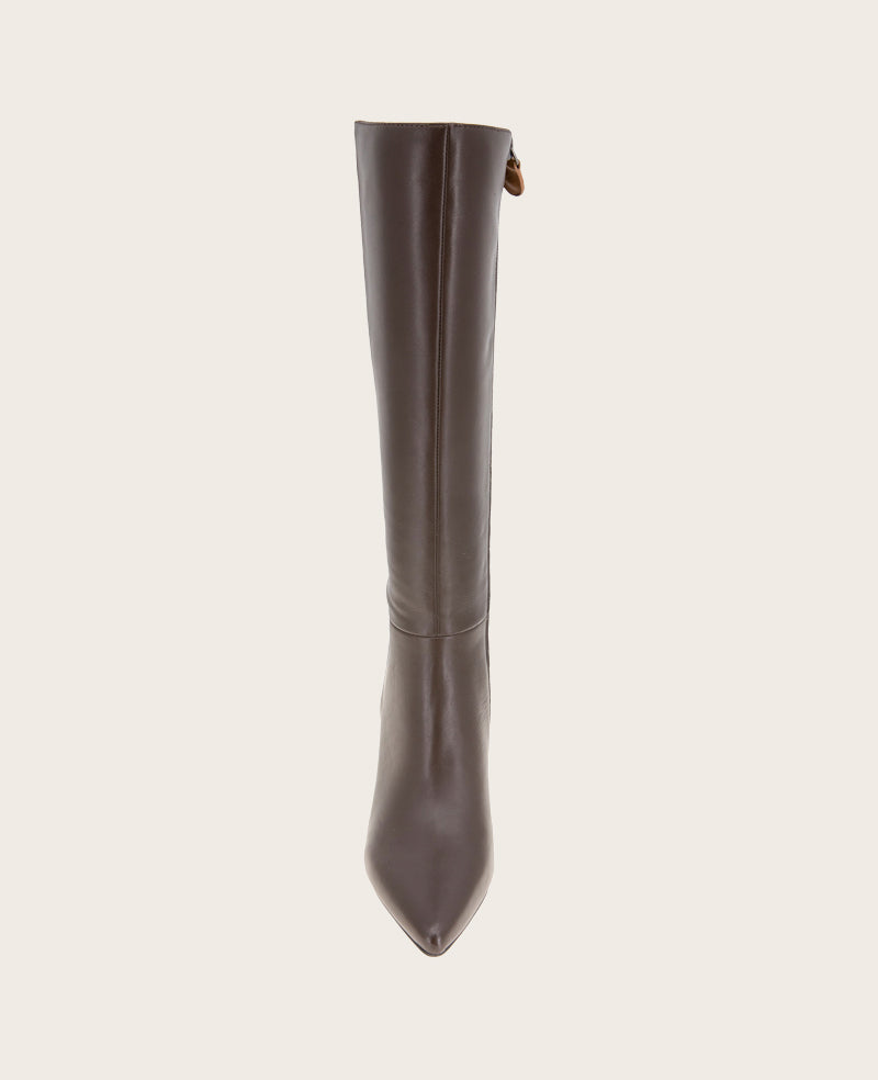 GENTLE SOULS - Dionne Leather Elastic Heel Boot