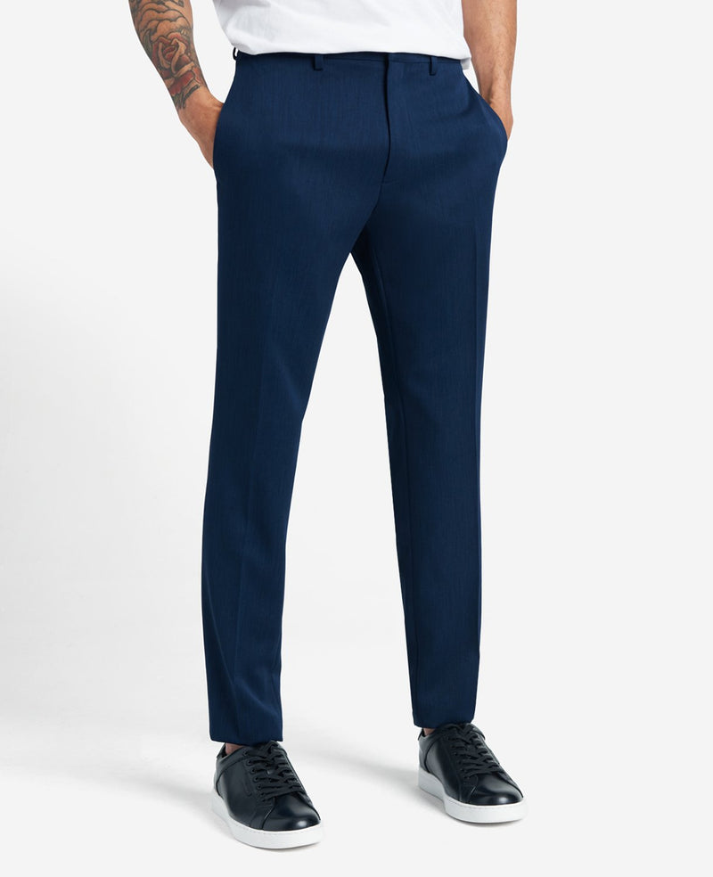 Kenneth Cole REACTION mens Slim & Skinny Fit Flat Front Dress Pants, Birght  Blue, 28W x 30L US at  Men's Clothing store