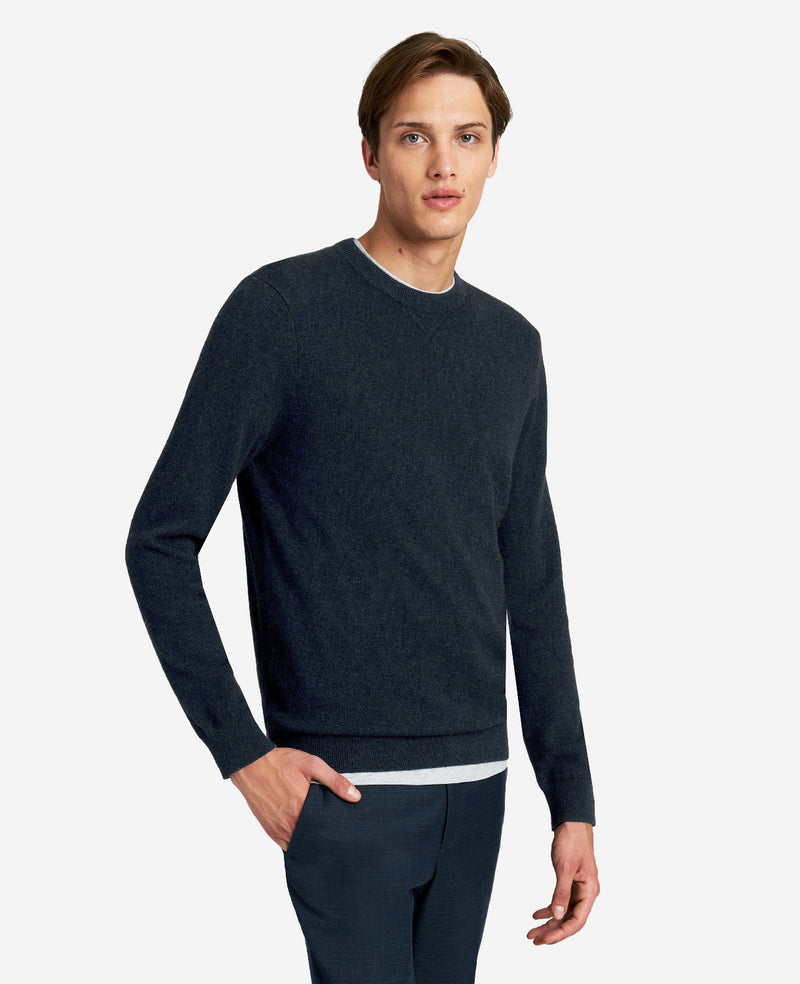 Site Exclusive! Crew Neck Cashmere Sweater | Kenneth Cole