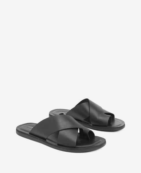 Ideal Leather Slide Sandal | Kenneth Cole