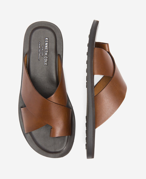 neutral grossi 70 leather sandals