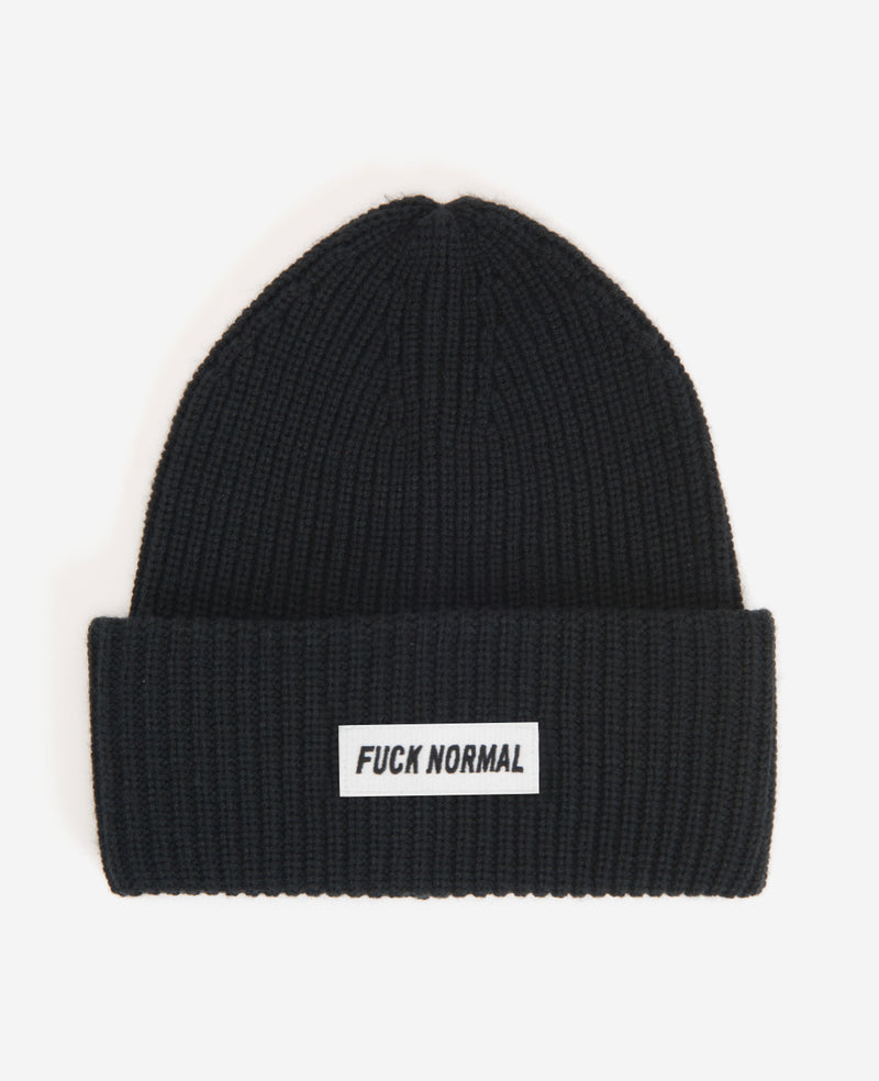 Site Exclusive! F Normal Beanie | Kenneth Cole