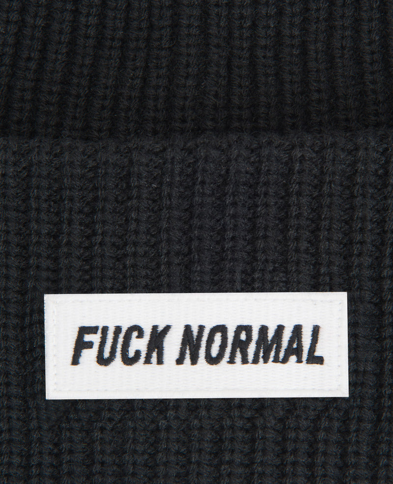 Site Exclusive! F Normal Beanie | Kenneth Cole